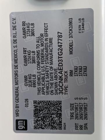 2026 Chevrolet Silverado 1500 Regular Cab Long Box 4-Wheel Drive WT