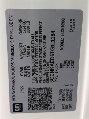 2026 Chevrolet Silverado 1500 Regular Cab Long Box 4-Wheel Drive WT