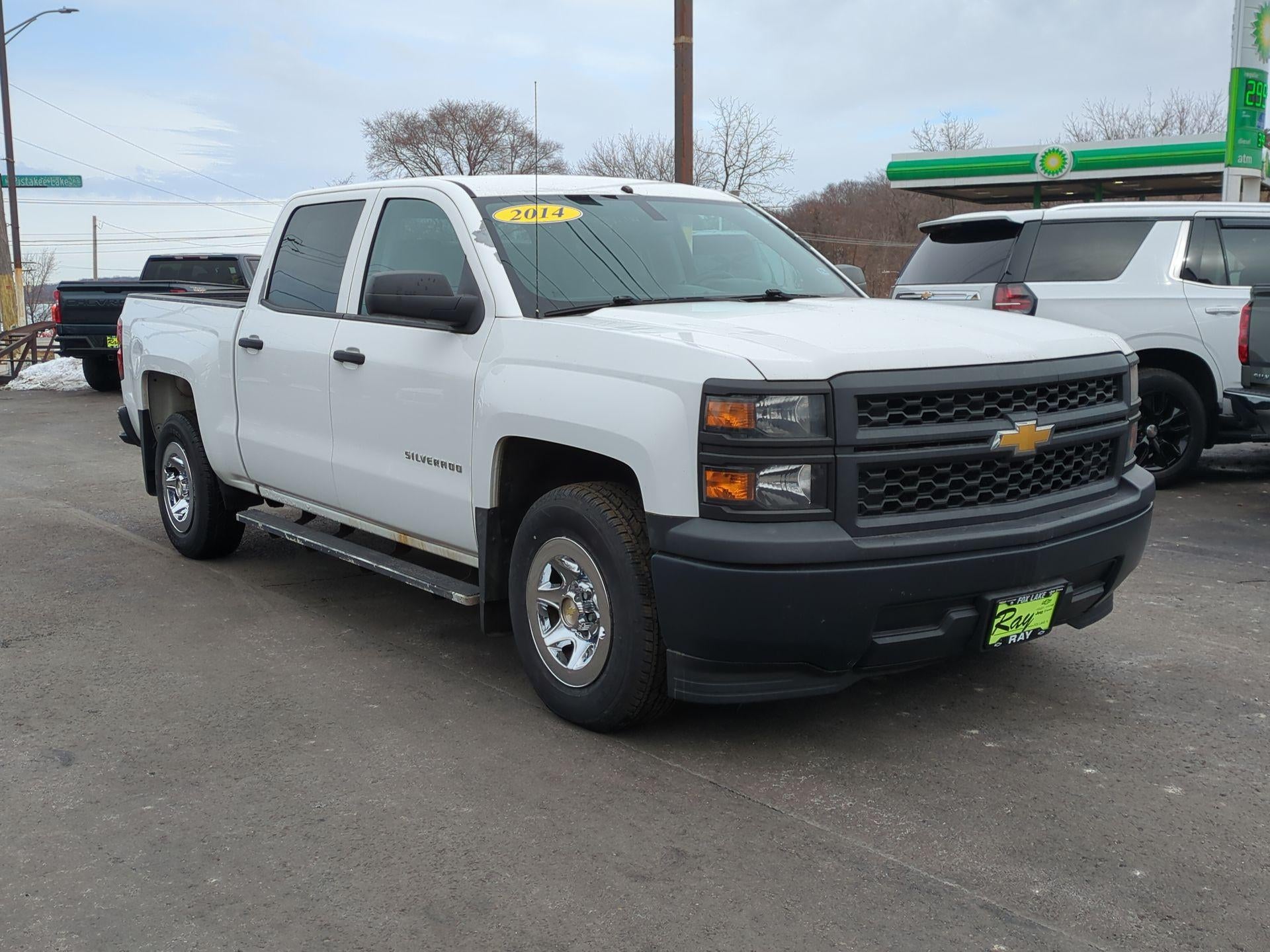 Used 2014 Chevrolet Silverado 1500 Work Truck 1WT with VIN 3GCPCPEH8EG432934 for sale in Fox Lake, IL