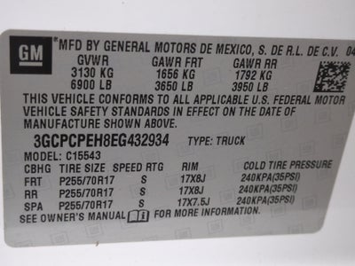 2014 Chevrolet Silverado 1500 Work Truck