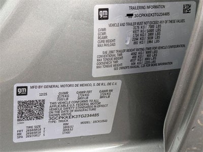 2026 Chevrolet Silverado 1500 Crew Cab Short Box 4-Wheel Drive LT 2FL