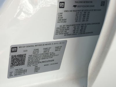 2022 Chevrolet Silverado 1500 LTD Custom Trail Boss