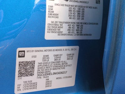 2022 Chevrolet Silverado 1500 ZR2