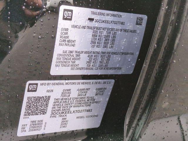 2026 Chevrolet Silverado 1500 Crew Cab Short Box 4-Wheel Drive RST