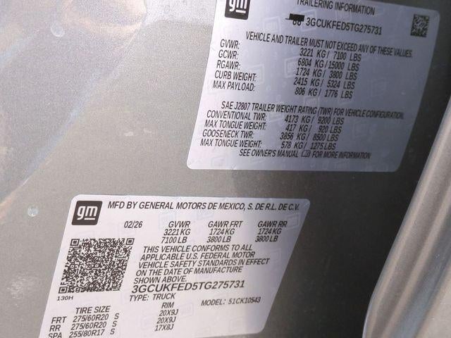 2026 Chevrolet Silverado 1500 Crew Cab Short Box 4-Wheel Drive LT Trail Boss