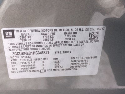 2017 Chevrolet Silverado 1500 LT All Star Edition