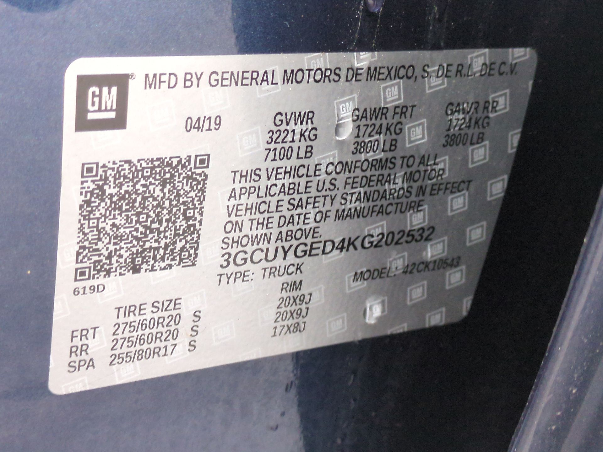 2019 Chevrolet Silverado 1500 LTZ