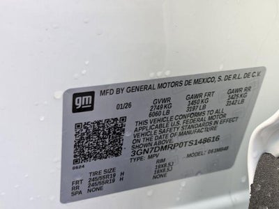 2026 Chevrolet Equinox EV 4dr LT1 w/PCY