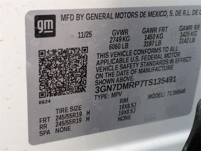2026 Chevrolet Equinox EV 4dr LT1 w/PCY