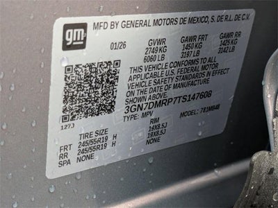 2026 Chevrolet Equinox EV 4dr LT1 w/PCY