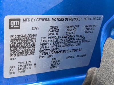 2026 Chevrolet Equinox EV 4dr LT1 w/PCY