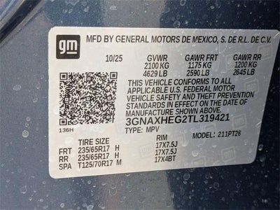 2026 Chevrolet Equinox FWD LT