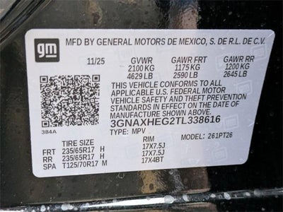 2026 Chevrolet Equinox FWD LT