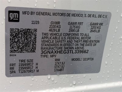 2026 Chevrolet Equinox FWD LT