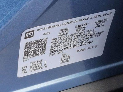 2025 Chevrolet Equinox LT