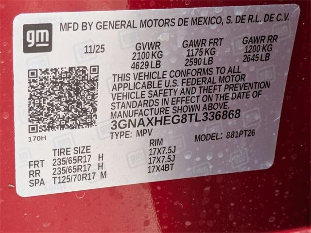 2026 Chevrolet Equinox FWD LT