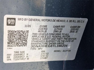 2026 Chevrolet Equinox FWD LT