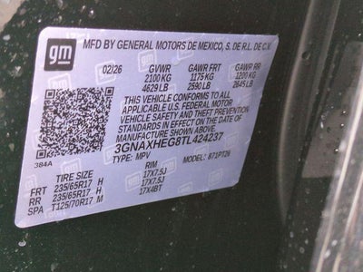 2026 Chevrolet Equinox FWD LT