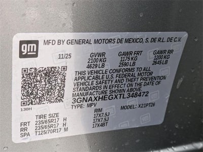 2026 Chevrolet Equinox FWD LT