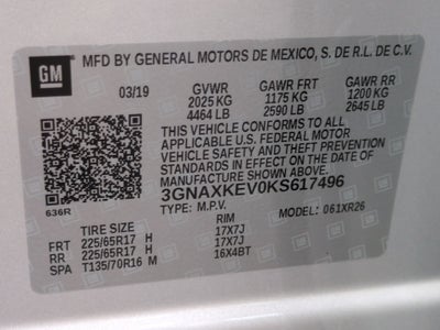 2019 Chevrolet Equinox LT