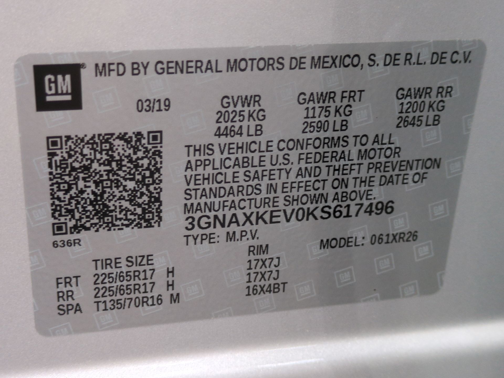 2019 Chevrolet Equinox LT