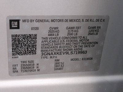 2020 Chevrolet Equinox LT