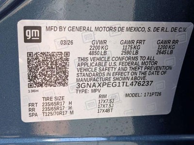 2026 Chevrolet Equinox AWD LT