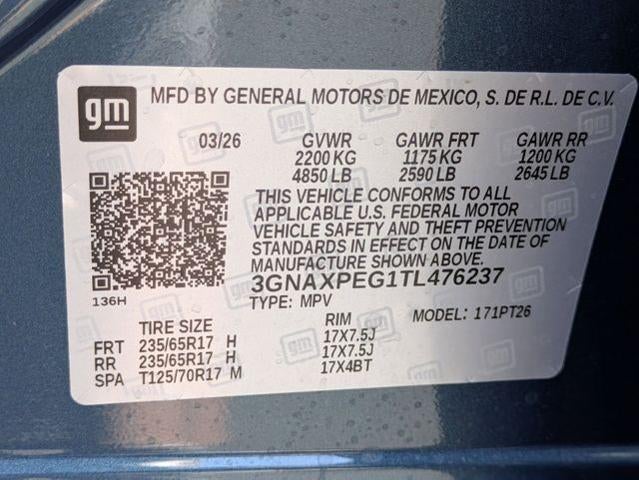 2026 Chevrolet Equinox AWD LT