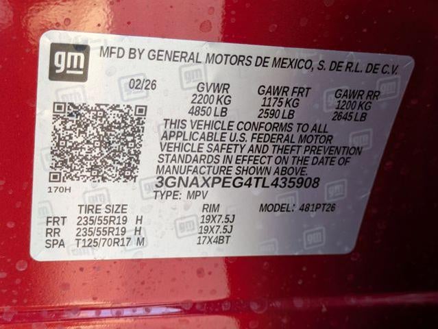 2026 Chevrolet Equinox AWD LT