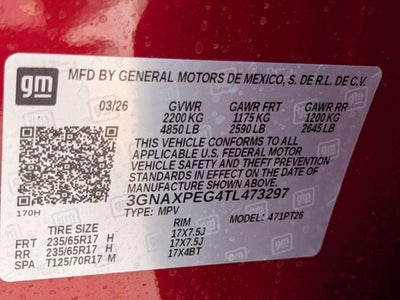 2026 Chevrolet Equinox AWD LT