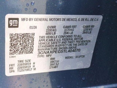 2026 Chevrolet Equinox AWD LT