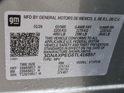 2026 Chevrolet Equinox AWD LT