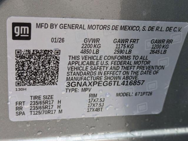 2026 Chevrolet Equinox AWD LT