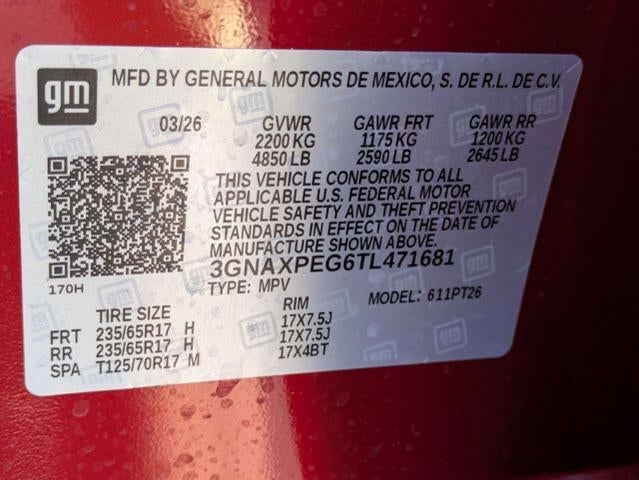 2026 Chevrolet Equinox AWD LT