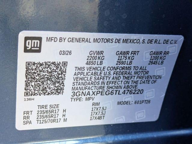 2026 Chevrolet Equinox AWD LT