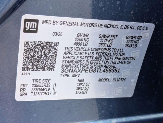 2026 Chevrolet Equinox AWD LT