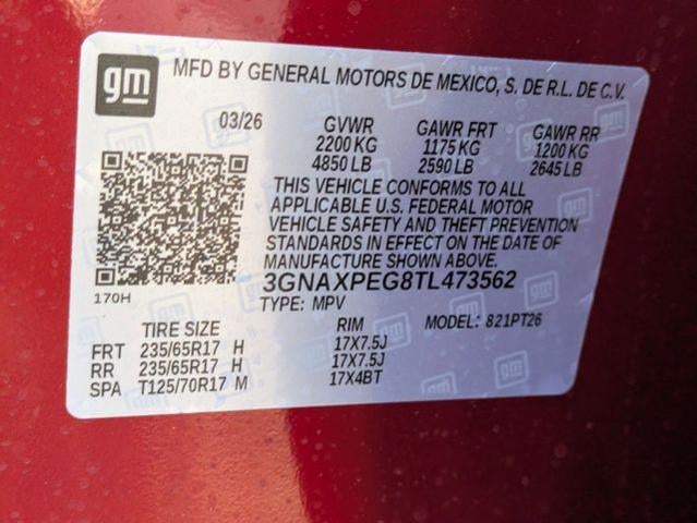 2026 Chevrolet Equinox AWD LT