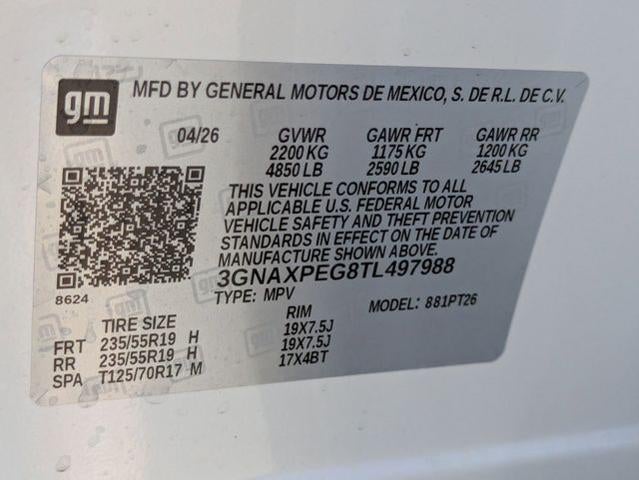 2026 Chevrolet Equinox AWD LT