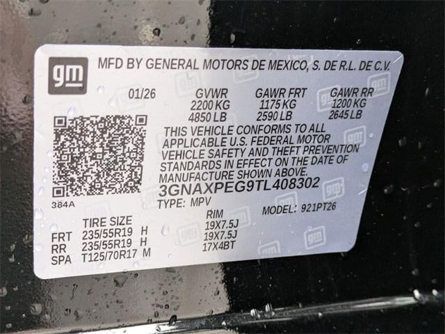 2026 Chevrolet Equinox AWD LT