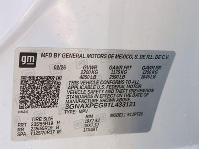 2026 Chevrolet Equinox AWD LT
