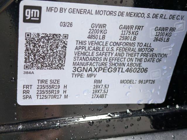 2026 Chevrolet Equinox AWD LT