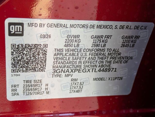 2026 Chevrolet Equinox AWD LT