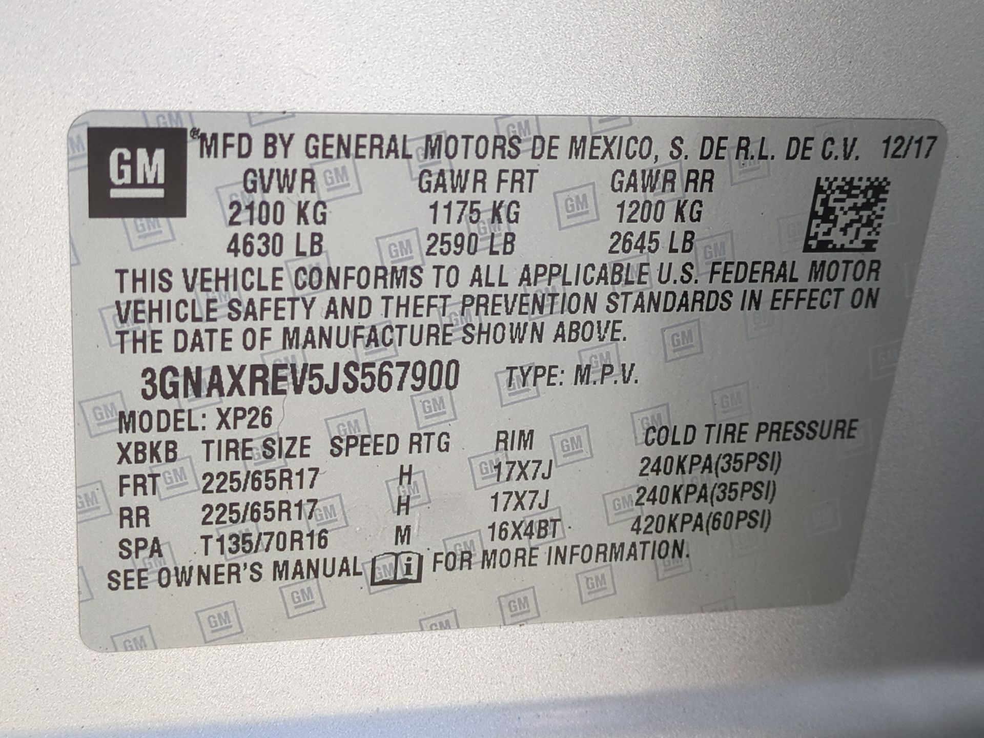 2018 Chevrolet Equinox LS