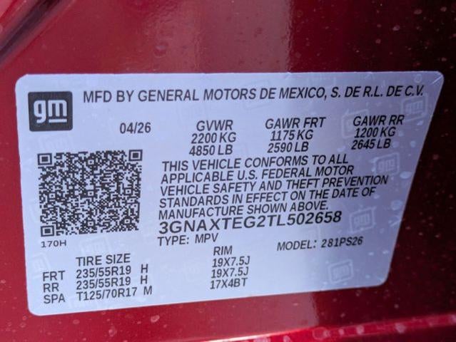 2026 Chevrolet Equinox AWD RS