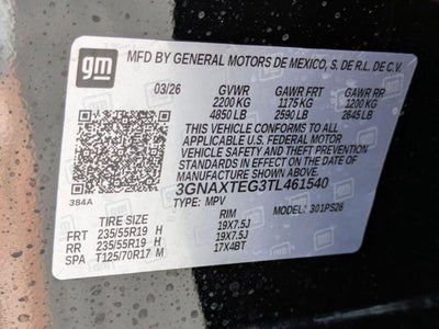 2026 Chevrolet Equinox AWD RS