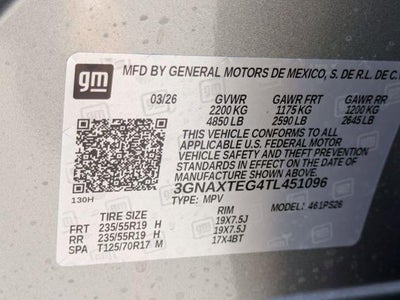 2026 Chevrolet Equinox AWD RS