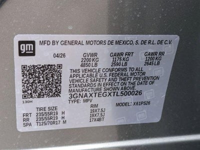 2026 Chevrolet Equinox AWD RS