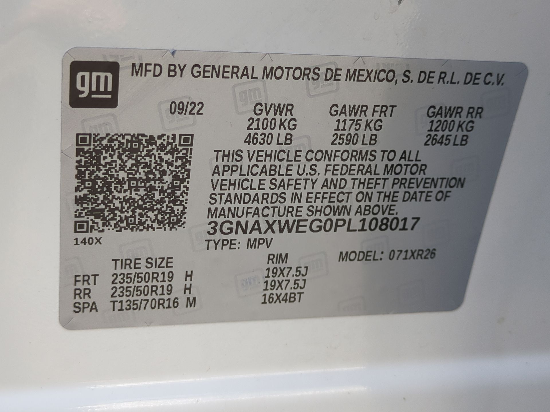 2023 Chevrolet Equinox RS