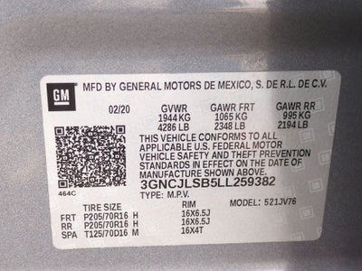 2020 Chevrolet Trax LT