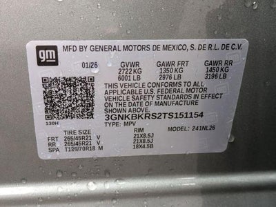 2026 Chevrolet Blazer RS AWD